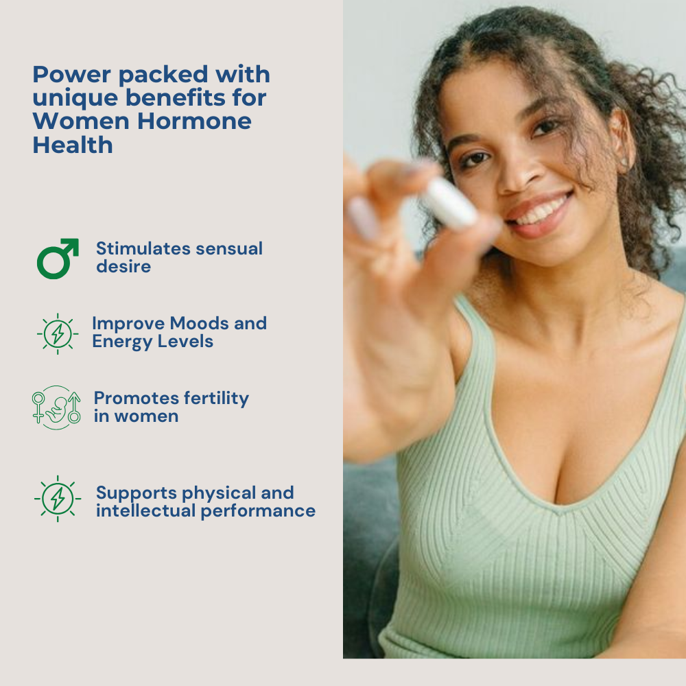 Her Libido Pax | Natural Support for Women's Sensual desire, Mood swings & Energy