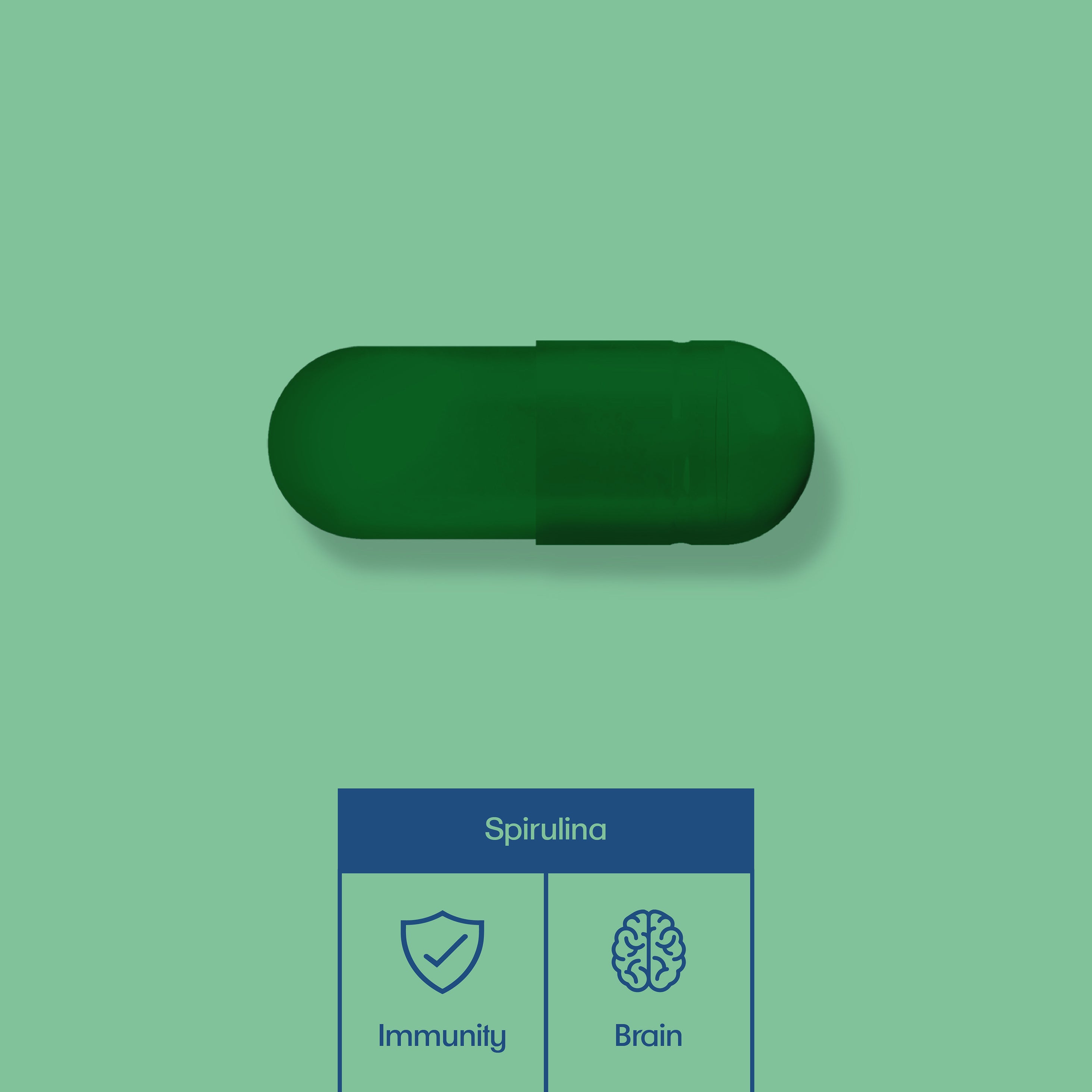 Spirulina for body and brain