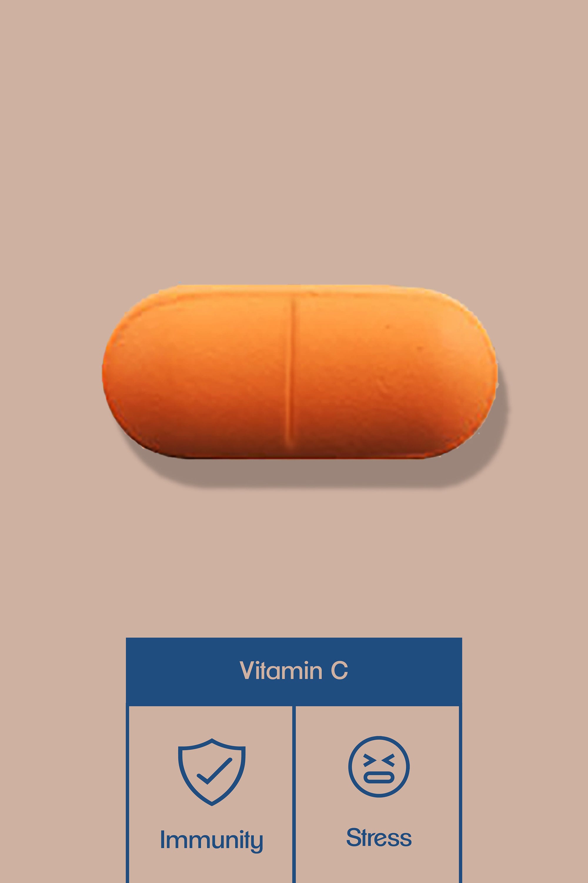 Vitamin C for immunity and stress relief